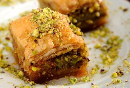 Persian baklava, Iran.